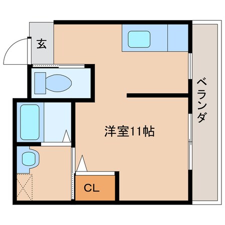 つるのしまマンションの物件間取画像